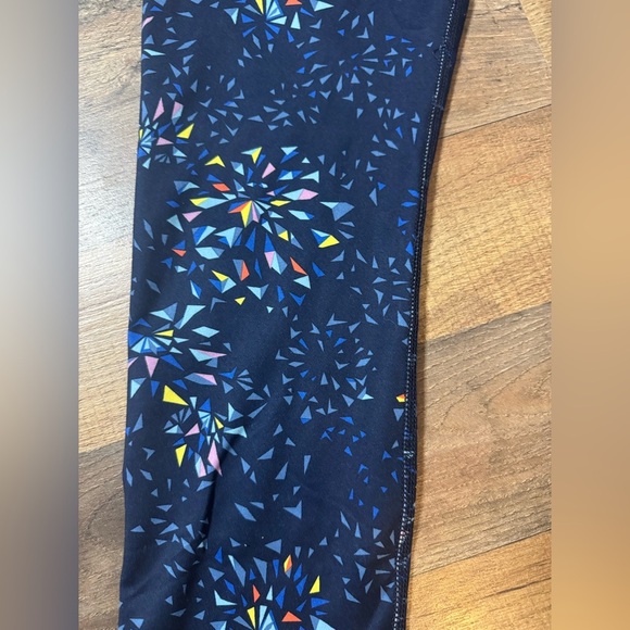 Member Marks Girls Active Leggings Colorful Geometric Print Leggings Size XL,NWT - Picture 4 of 9